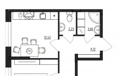 Продам 2 комнатную квартиру 61 м2 в объявлении 10 фото Продам 2 комнатную квартиру 61 м2 картинка из объявления