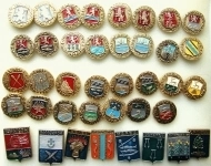 Значки СССР. Гербы городов. Золотое кольцо картинка из объявления