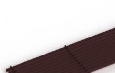Решетка продольная iTermic LGA-30-3700 [цвет: коричневый] картинка из объявления