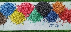 Окрашенная резиновая крошка от производителя Union Polymers картинка из объявления