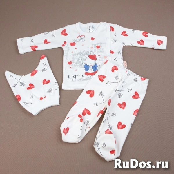 Одежда для новорожденных на мальчика и девочку изображение 7