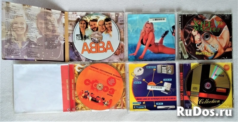 песни наших и зарубежных(ABBA, Slade) исполнителей на 4-x МР-3 изображение 3
