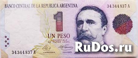 Банкнота Аргентины фото