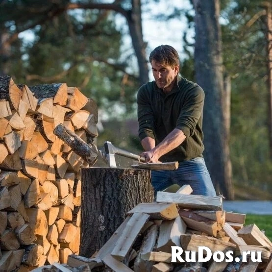 Колка дров колуном в Казани фото