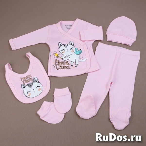 Одежда для новорожденных на мальчика и девочку изображение 4