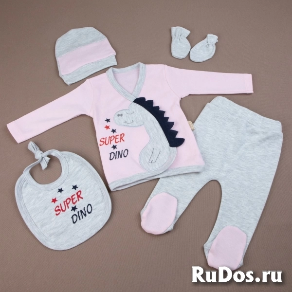 Одежда для новорожденных на мальчика и девочку изображение 3