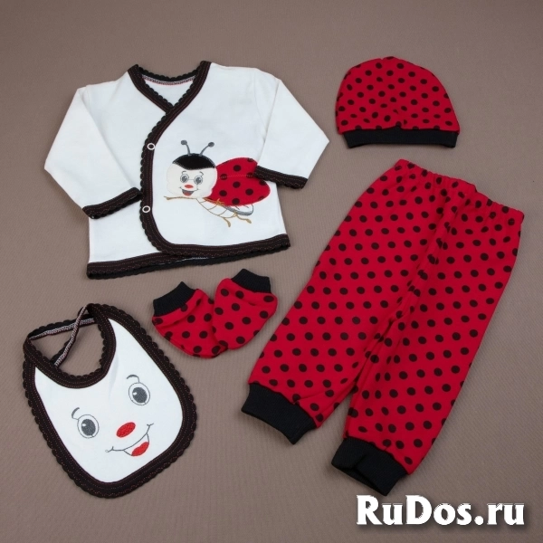Одежда для новорожденных на мальчика и девочку изображение 6