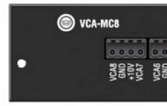Crown MCVCA8 8-канальный модуль VCA для усилителей CTs8200, CTs8200A. Подключение внешних регуляторов громкости 1VCAP, 4VCAP картинка из объявления