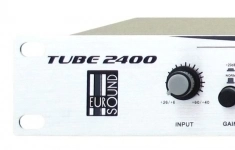 EUROSOUND TUBE-2400 Ламповый микрофонный/линейный предусилитель, 2-канальный, лимитер, фантом пит., инверсия фазы, усиливание +20 дБ картинка из объявления